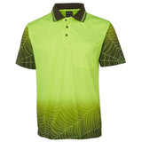 Hi Vis Short Sleeve Web Polo Polos JB's Wear   