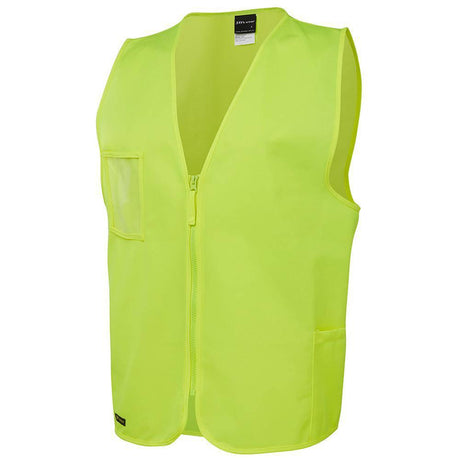 Hi Vis Zip Safety Vest Vests JB's Wear   
