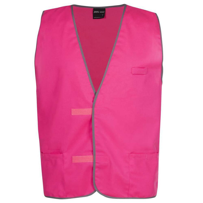 JB's Coloured Tricot Vest Vests JB's Wear Hot Pink S 