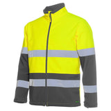 Ladies Hi Vis |D+N| Water Resistant Soft Jackets JB's Wear   