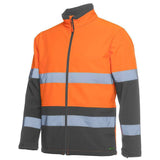 Ladies Hi Vis |D+N| Water Resistant Soft Jackets JB's Wear   