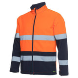 Ladies Hi Vis |D+N| Water Resistant Soft Jackets JB's Wear   