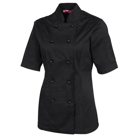Ladies Short Sleeve Chef's Jacket Chef Jackets JB's Wear   