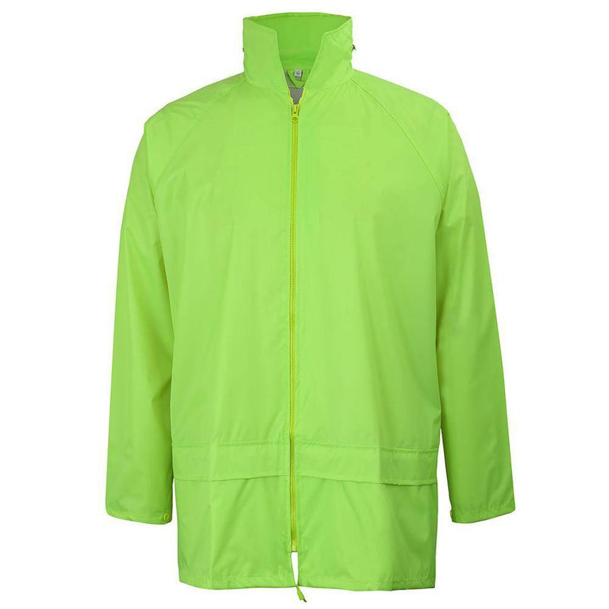 Rain Jacket Jackets JB's Wear Lime S 