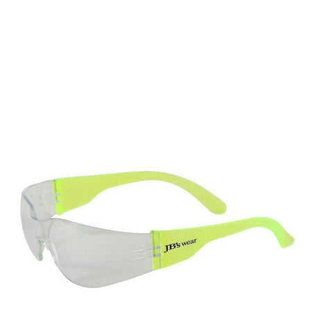 Eye Saver Spec (12 Pack) Eye Protection JB's Wear Lime/Smoke Anti Fog  