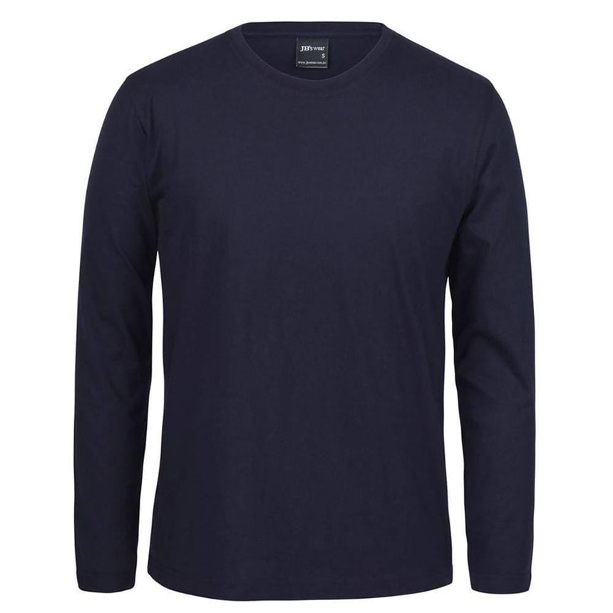 C of C Long Sleeve Non-Cuff Tee T Shirts JB's Wear Navy 12 