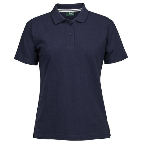 C of C Ladies Pique Polo Polos JB's Wear Navy 8 