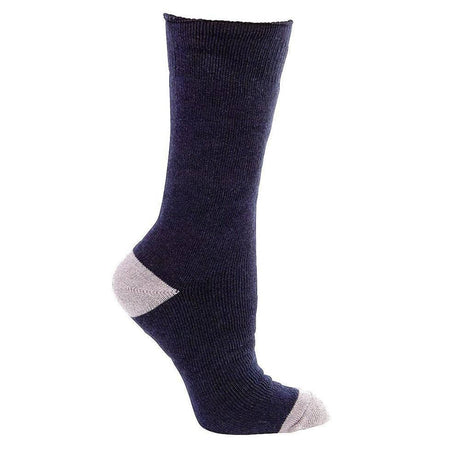 Work Sock (3 Pack) Socks JB's Wear Navy/Grey KING 