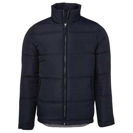 Adults & Kids Adventure Puffer Jacket Jackets JB's Wear Navy/Grey S 