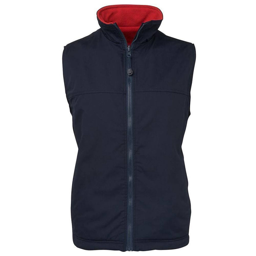 Reversible Vest Vests JB's Wear Navy/Red S 