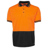 Hi Vis Short Sleeve Traditional Polo Polos JB's Wear