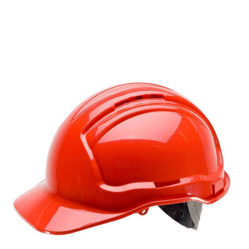 Hard Hat Pin Lock Harness Head Protection JB's Wear Red  