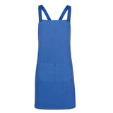 Cross Back Canvas Apron (Without Straps) Aprons JB's Wear Royal  