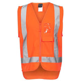 Hi Vis Zip (D+N) TTMC-W Vest Vests JB's Wear S  