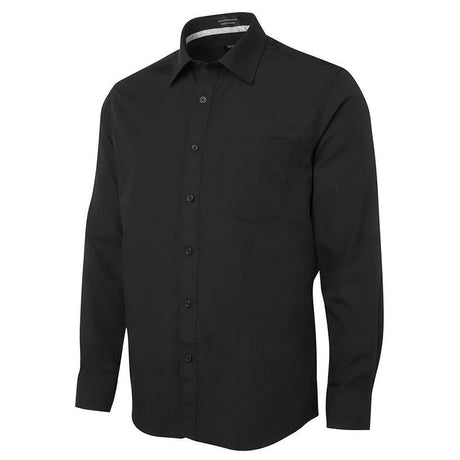 Long Sleeve Contrast Placket Shirt Long Sleeve Shirts JB's Wear S  
