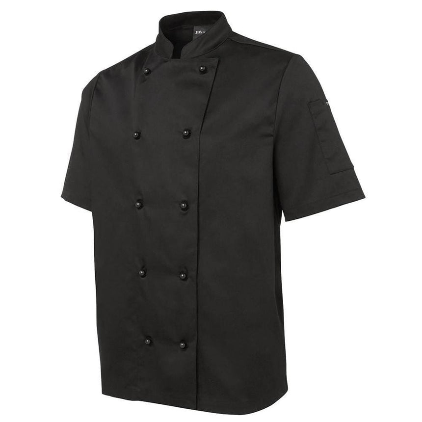 Short Sleeve Unisex Chefs Jacket Chef Jackets JB's Wear   