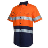 Taped Hi Vis Short Sleeve Shirt Shirts JB's Wear