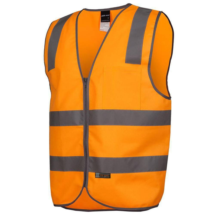 Vic Rail (D+N) Safety Vest Vests JB's Wear   