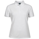 C of C Ladies Ottoman Polo Polos JB's Wear White 8 