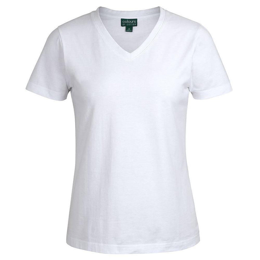 C of C Ladies V-Neck Tee T Shirts JB's Wear White 8 