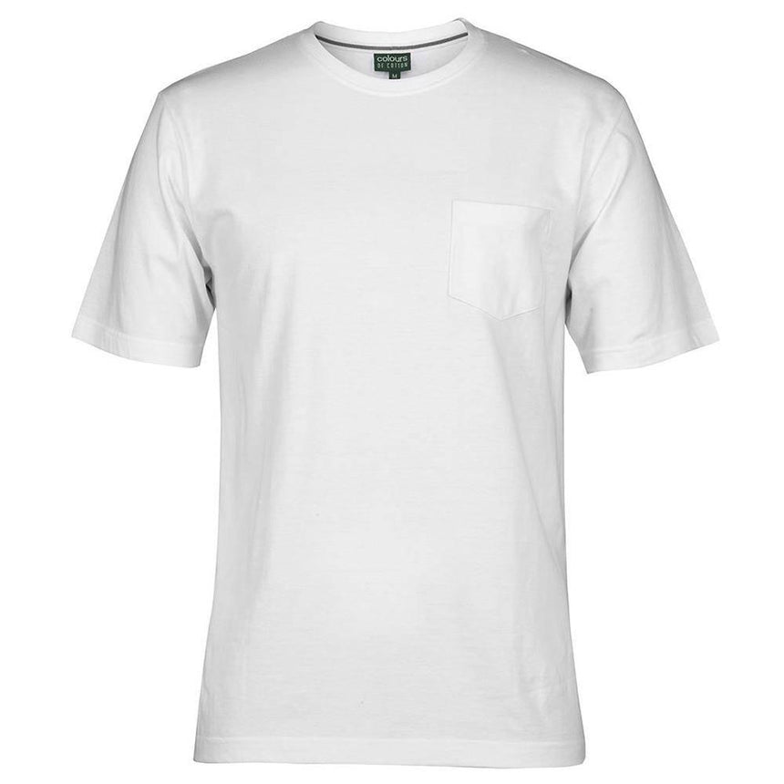 C of C Pocket Tee T Shirts JB's Wear White M 