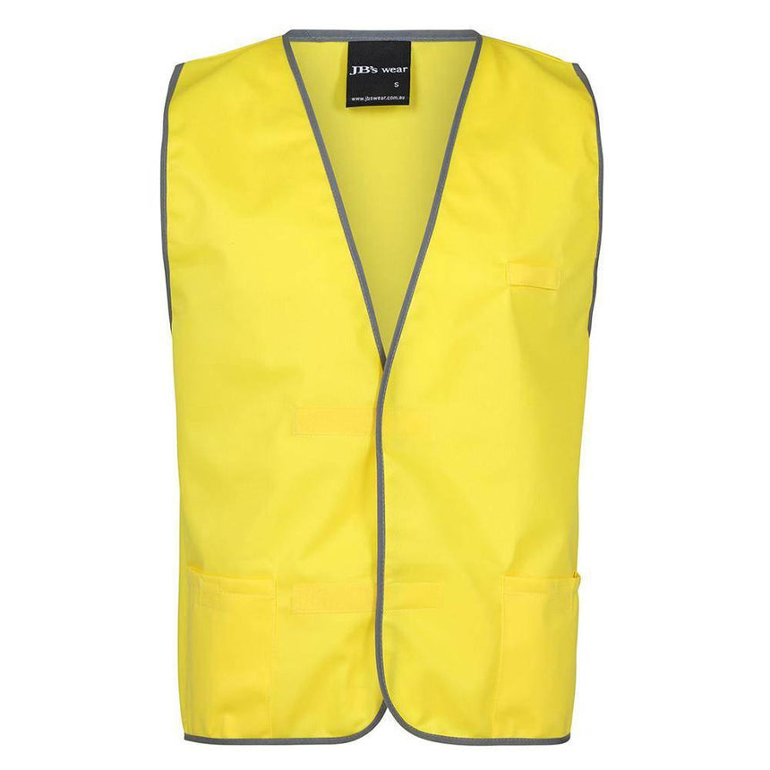 JB's Coloured Tricot Vest Vests JB's Wear Yellow S 