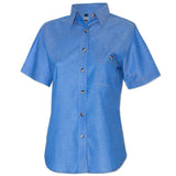 Ladies Chambray Shirt Shirts Jeridu