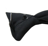 Men's Black Clip On Tie 2 Ties Ties Jeridu   