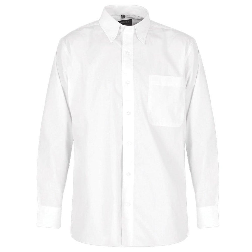 Men's CVC Business Shirts Short Sleeve Shirts Jeridu   
