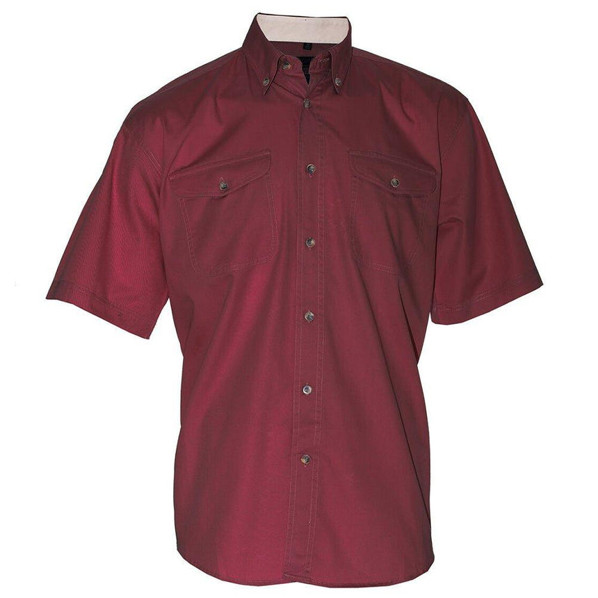 Men's Short Sleeve Business Shirt Short Sleeve Shirts Jeridu   