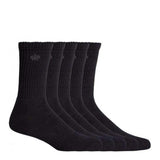 King Gee Men's Crew Cotton Work Sock - 5 Pack,K09035 Socks KingGee   