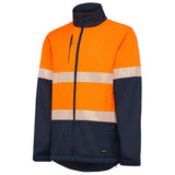 Hi Vis Softshell Jacket Jackets KingGee Orange/Navy S 