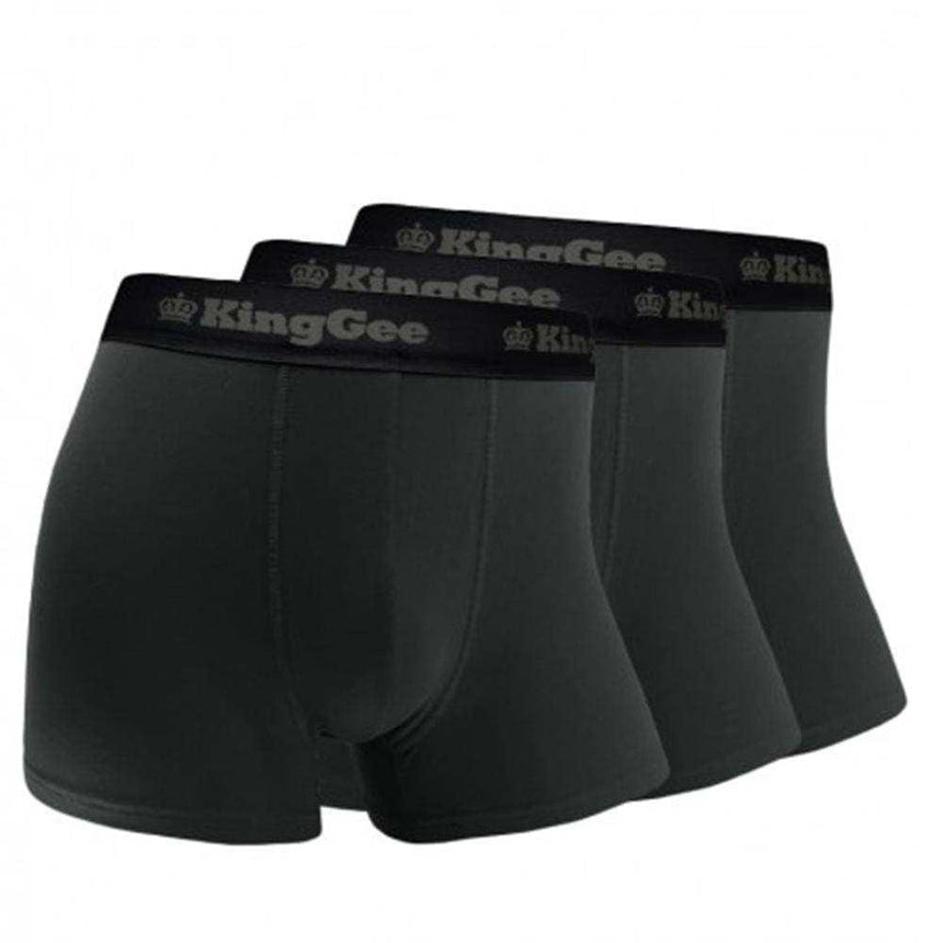 King Gee Bamboo Work Trunk - 3 Pack,K19005 Underwears KingGee S Charcoal 