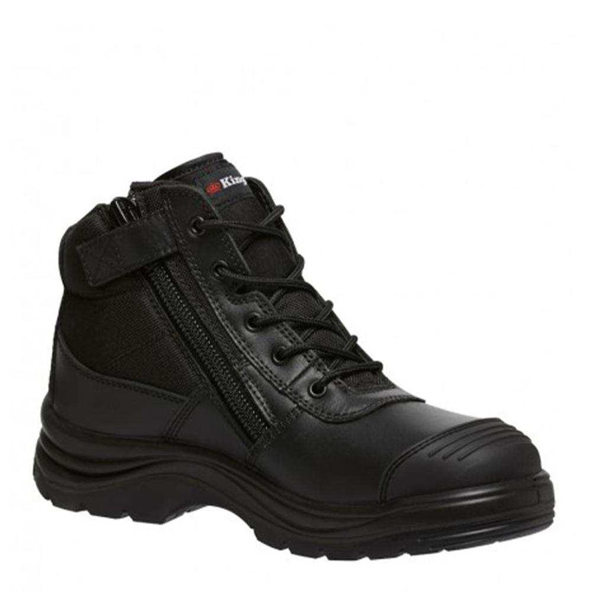 Tradie Safety Work Boot Zip Up Boots KingGee   