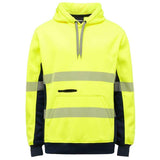 Hi Vis Refelctive Pull Over Hoodie Hoodies KingGee XS Yellow/Navy 