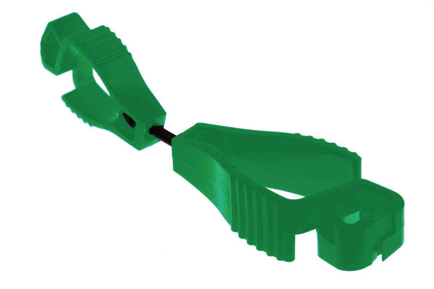 Work Glove Clip Glove Clips MaxiSafe Green - clip on  