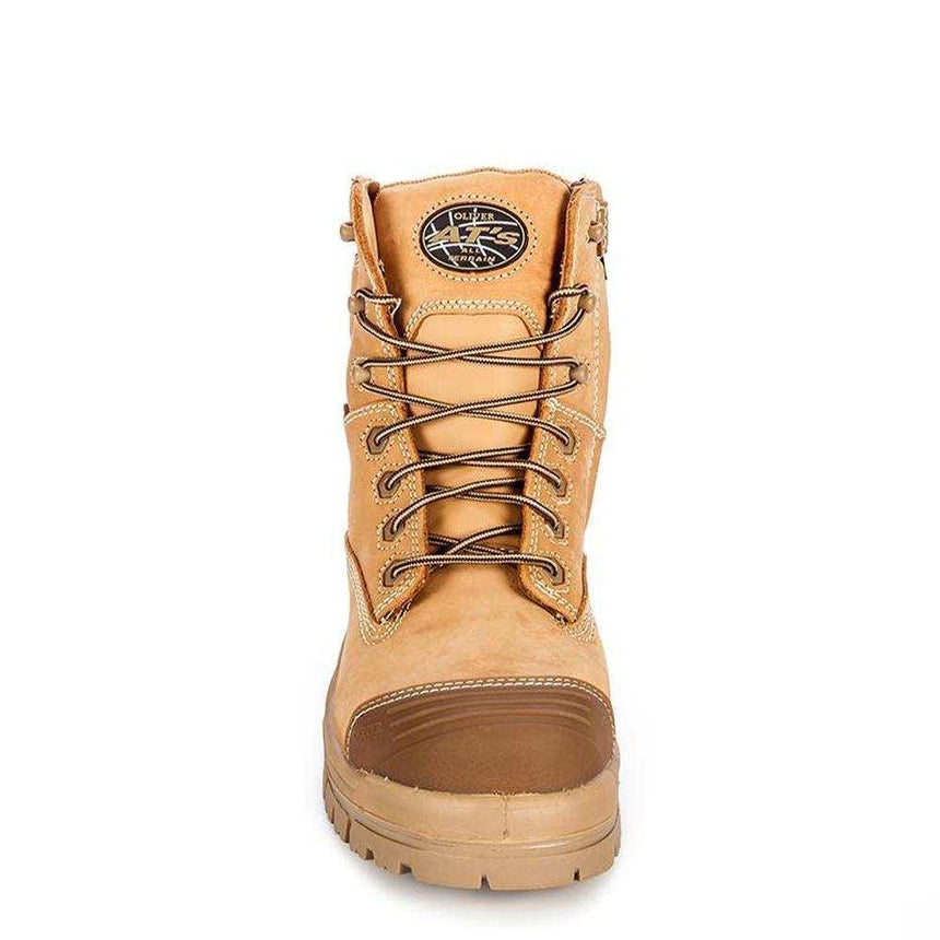 150MM Wheat Lace Up Boot 45632Z Zip Up Boots Oliver   