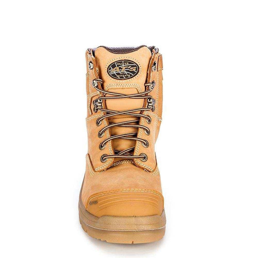 150MM Wheat Zip Sided Boot 55332Z Zip Up Boots Oliver   