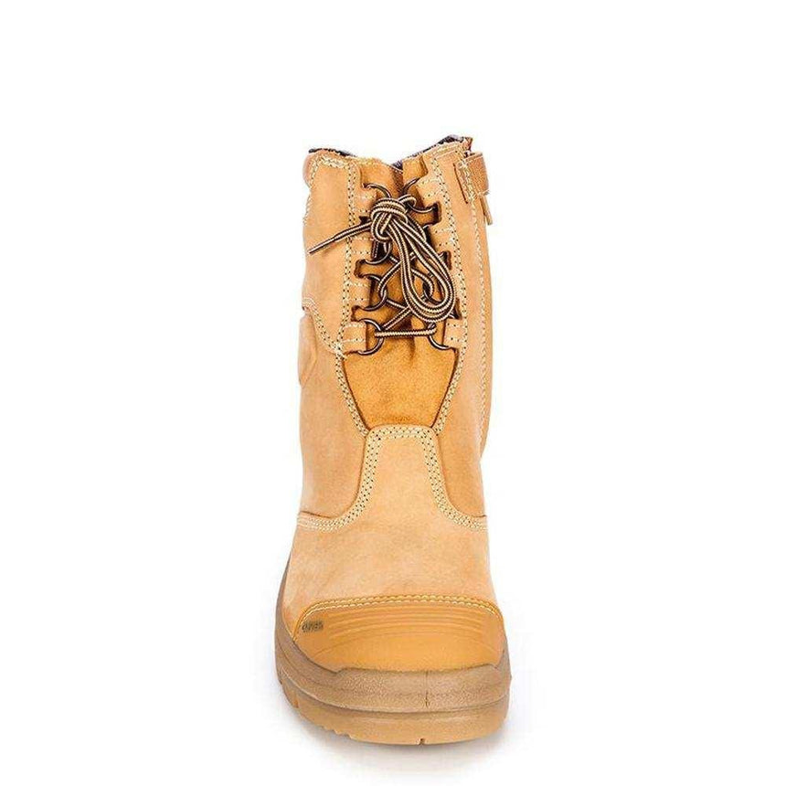 200MM Hi-Leg Wheat Zip Sided Boot 55385 Zip Up Boots Oliver   