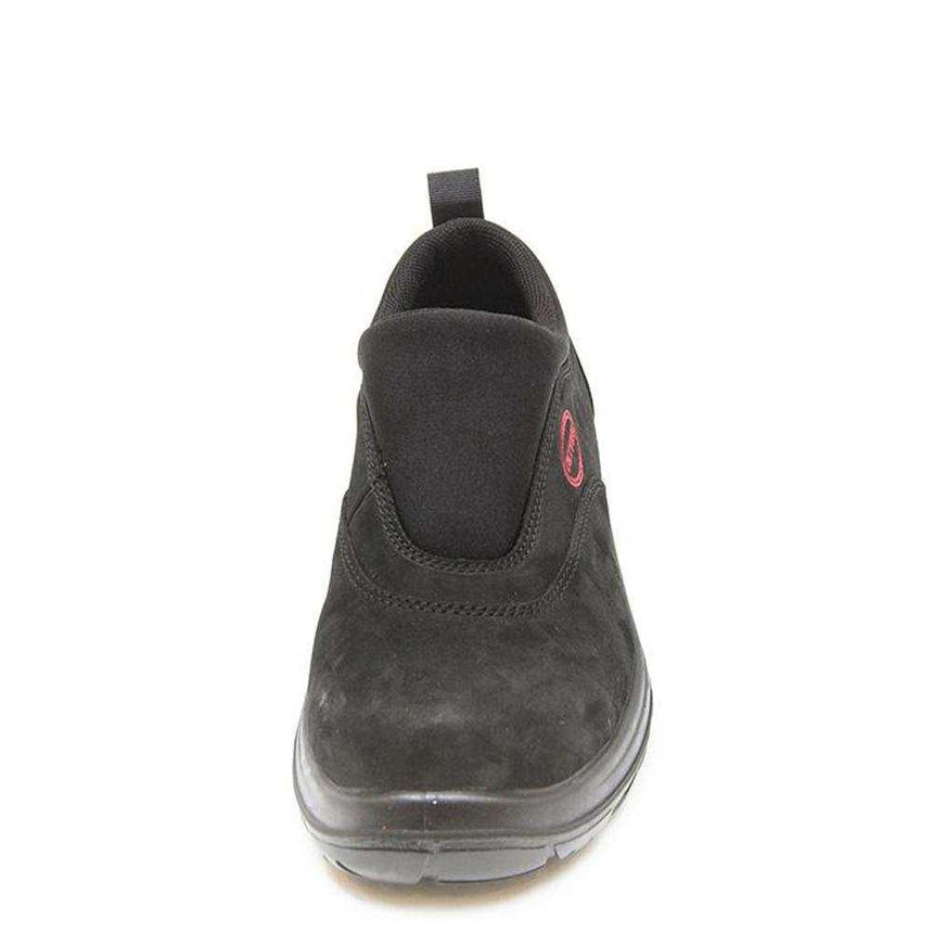 Black Slip on Sports Shoe 34610 Safety Joggers Oliver   