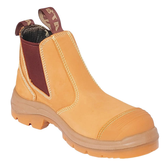 Wheat Elastic Sided Boot 55322 Zip Up Boots Oliver   