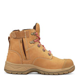 Women's Wheat Zip Sided Boot 49432Z Zip Up Boots Oliver   