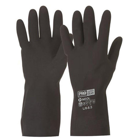 Black 30cm Neoprene Gloves Gloves ProChoice   