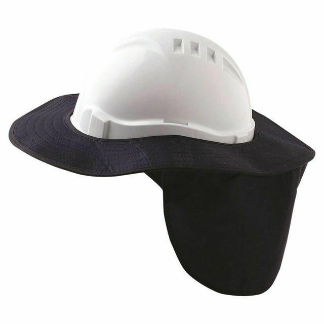 V6 & V9 Hard Hat Brim - Plastic / Polyester Head Protection ProChoice Blue  