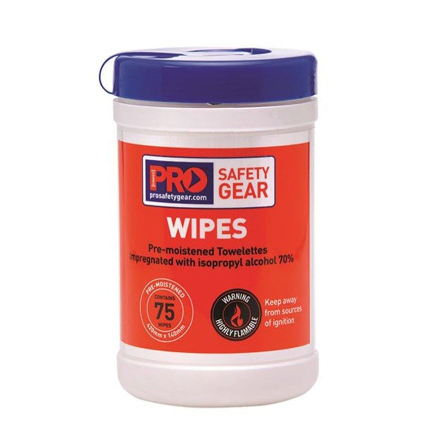 Isopropyl Wipes 75 Wipe Canister Site Safety ProChoice   