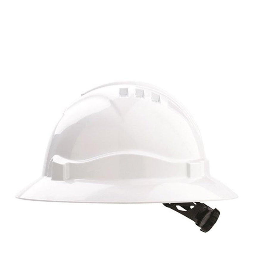 V6 Hard Hat Unvented Full Brim Head Protection ProChoice   