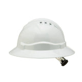 V6 Hard Hat Vented Full Brim Ratchet Harness Head Protection ProChoice   