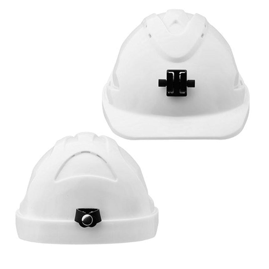 V9 Hard Hat Vented + Lamp Bracket Ratchet Harness Head Protection ProChoice   