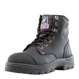 Argyle® Zip: Scuff Cap Work Boots 312652 Zip Up Boots Steel Blue   