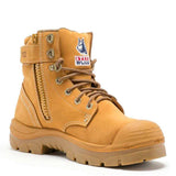 Wheat Argyle® Zip: TPU with Bump Cap 332152 Zip Up Boots Steel Blue   